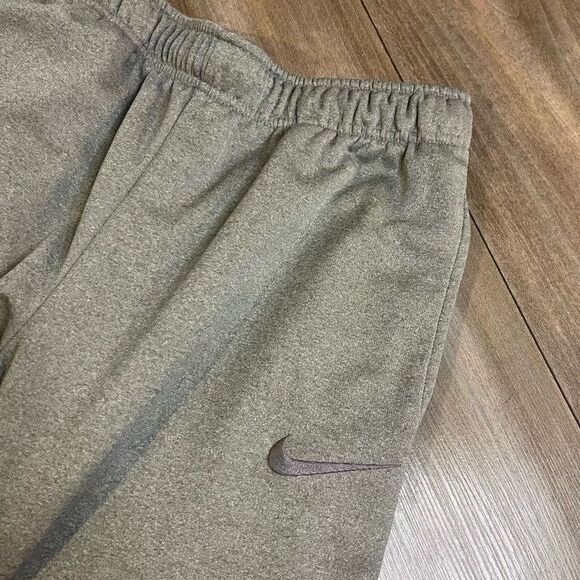Nike Grey‎ Athletic Workout Jogger Sweatpants Men Medium Bin E-22 - Picture 3 of 5